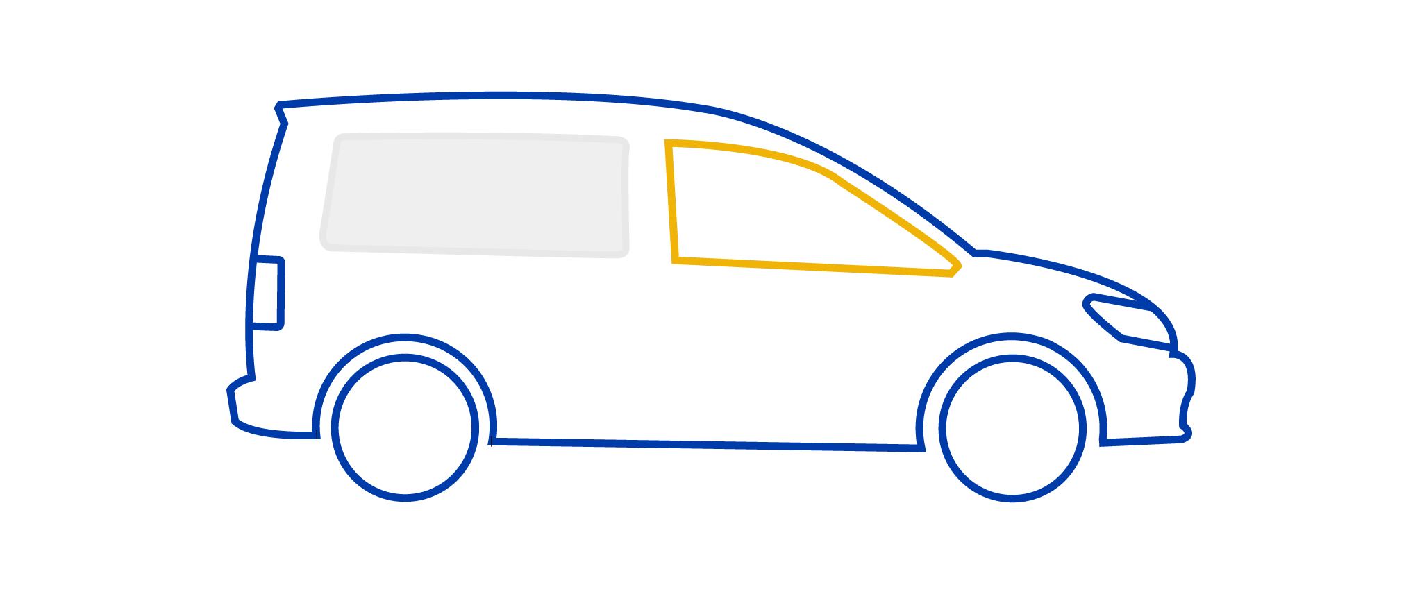 Volkswagen Caddy Kastenwagen mit kurzem Radstand bei Lieferwagen24