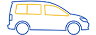 Volkswagen Caddy Kastenwagen mit kurzem Radstand bei Lieferwagen24