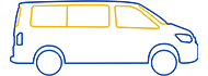 Volkswagen T6 Kastenwagen mit kurzem Radstand bei Lieferwagen24
