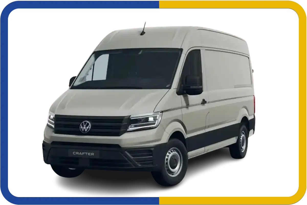 VW Crafter in Beige